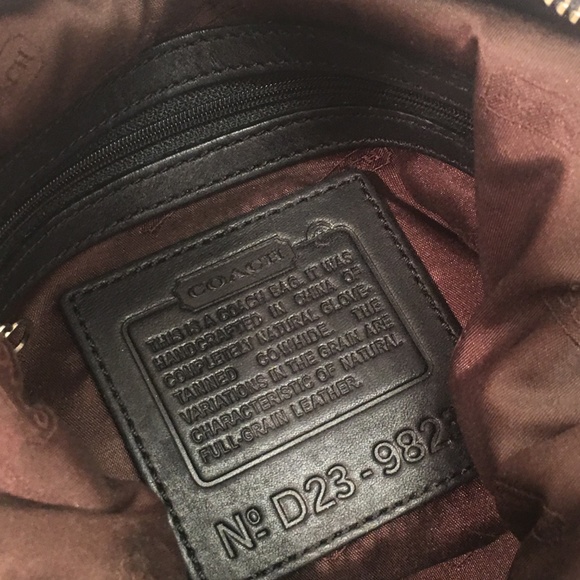 Coach Black Leather Legacy West Hobo Bag - Picture 5 of 5